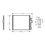 A/C-kondensor AVA COOLING BW5185