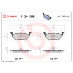 Bromsbeläggssats, skivbroms BREMBO P 24 085