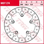 Disque de frein TRW MST274, 1 Pièce