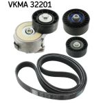 Cinto com várias nervuras (6PK1019)  SKF VKMA 32201