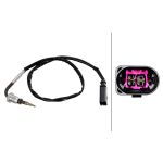 Sensor, temperatura de gases de escape HELLA 6PT358 226-281