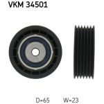 Rondsel/geleiderpoelie, V-riem SKF VKM 34501