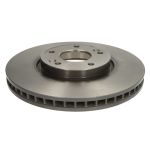 Remschijf BREMBO 09D21011 voorkant, geventileerd, sterk gecarboniseerd, 1 Stuk