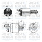 Interruptor solenoide, motor de arranque MEAT & DORIA 46311