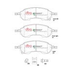 Pastillas de freno Tuning DBA DB2388SP