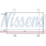 Condensatore, impianto di climatizzazione NISSENS 94979