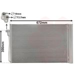 A/C-kondensor VAN WEZEL 06005267