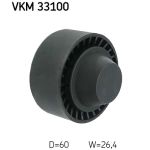Puleggia di rinvio/guida, cinghia trapezoidale SKF VKM 33100