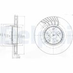 Bromsskiva DELPHI BG9011