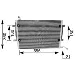 Condensator, airconditioning MAHLE AC 172 000S