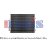 Condensator, airconditioning AKS DASIS 012007N