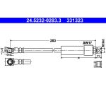 Flexible de frein ATE 24.5232-0283.3