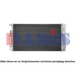 Condensator, airconditioning AKS DASIS 562079N