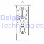 Expansieventiel, airconditioning DELPHI CB1024V