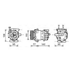 Compresseur de climatisation AVA COOLING FDK470