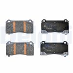 Set di pastiglie freno DELPHI LP5033EV