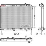 Motorkühler DENSO DRM43008