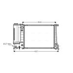 Motorkylare AVA COOLING BW2106