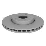 Disco de freno ATE 24.0125-0199.1 frente, ventilado, altamente carbonizado, 1 pieza