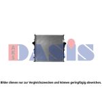 Radiateur moteur AKS DASIS 010035N