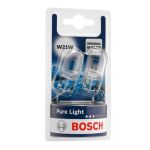 Ampoule à incandescence BOSCH W21W Pure Light 12V/21W, 2 pièce
