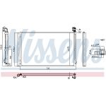 Condensator, airconditioning NISSENS NIS 941226