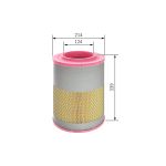 Filtro de aire BOSCH FILTRY F 026 400 069