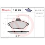 Bromsbeläggssats, skivbroms BREMBO P 23 072