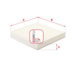 Innenraumfilter SOFIMA S 3232 C