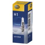 Hehkulamppu Halogen HELLA H1 Standard 12V, 55W, 1 kappaletta