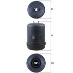 Filtro de aceite MAHLE OZ 10