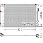 Condensator, airconditioning DENSO DCN41011