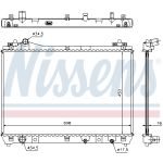 Radiador, refrigeración de motor NISSENS 64201