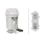 Unidad de suministro de combustible HELLA 8TF 358 106-311
