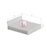 Filtre, air de l'habitacle SOFIMA S 3585 C