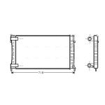 Radiateur moteur AVA COOLING CN2144
