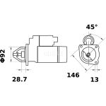 Starter LETRIKA MS 267