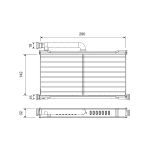 Kupé-värmeväxlare BEHR VALEO 811527