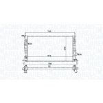 Motorkühler MAGNETI MARELLI 350213157400