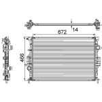 Motorkylare MAHLE CR 906 000S