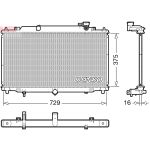 Arrefecedor do motor DENSO DRM44048