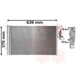 Condenseur (climatisation) VAN WEZEL 06005479