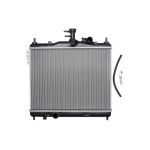 Radiator, motorkoeling NRF 53360
