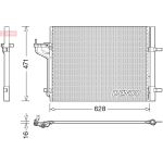 Condensator, airconditioning DENSO DCN10029