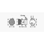 Klimakompressor AVA COOLING DWAK071