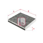 Filtro, filtro abitacolo SOFIMA S 4282 CA