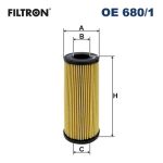 Filtro de óleo FILTRON OE 680/1