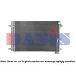 Condensator, airconditioning AKS DASIS 042049N