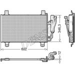 Condensator, airconditioning DENSO DCN44017
