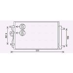 Condensator, airconditioning AVA COOLING CT5068D